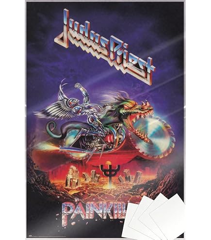 Amazon.com: Judas Priest - Music Poster (Screaming For Vengeance